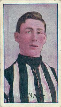 1908-09 Sniders and Abrahams Australian Footballers - Victorian League Players Series D #NNO Robert Nash Front